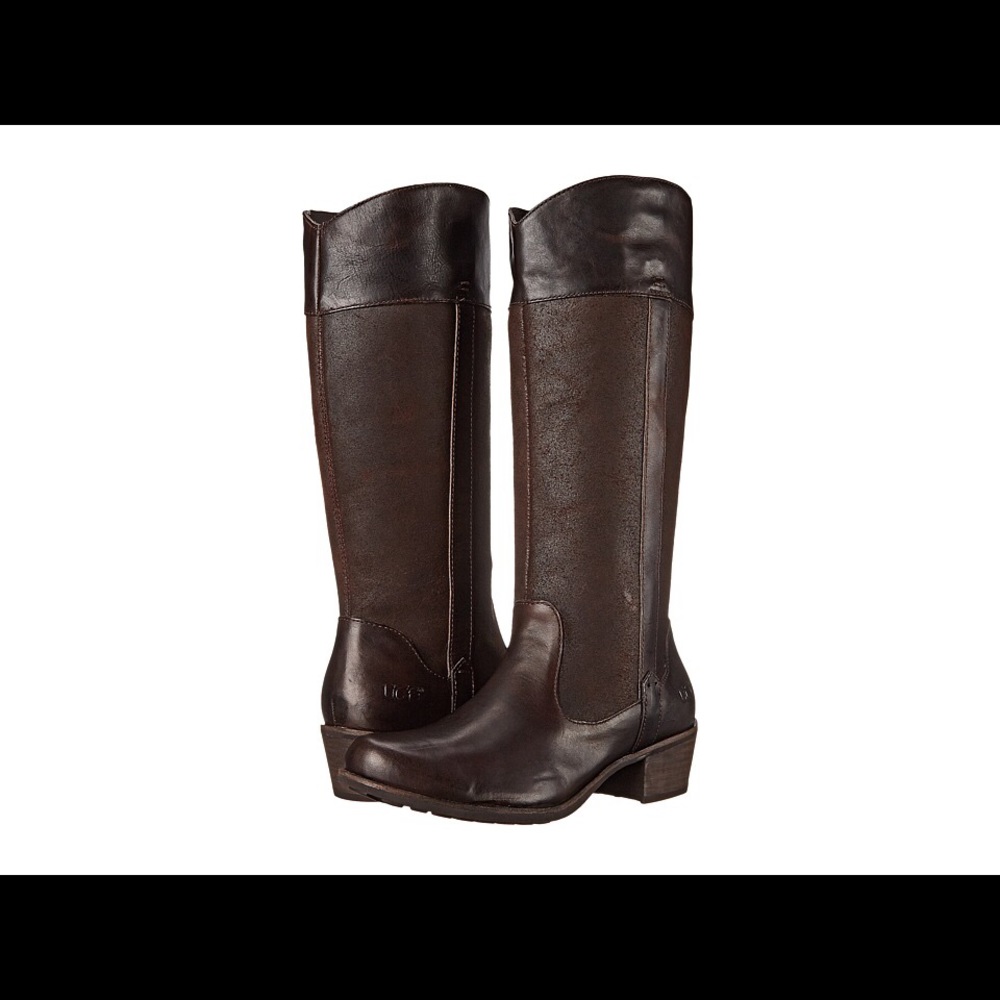 Ugg leather boots size 8